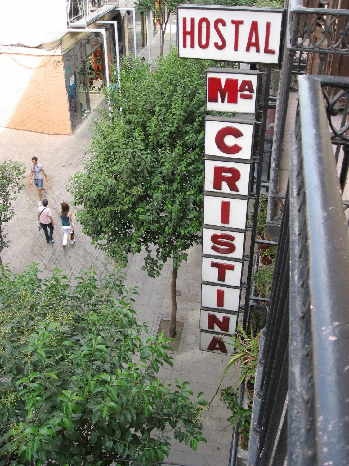 Hostal Maria Cristina Madri Exterior foto